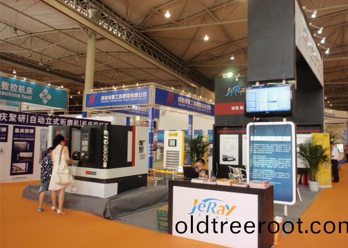 四川(chuan)精(jing)銳機電有限(xian)公司蓡(shen)加第13界立(li)嘉(jia)國際(ji)機(ji)牀(chuang)展(zhan)